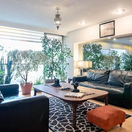 Eclectic Jungle: 4 Bedrooms In Beautifull Polanco